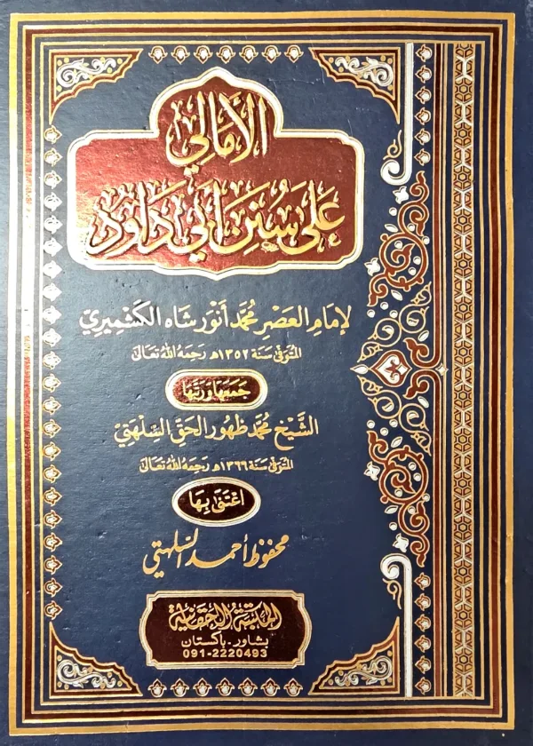 Al amaali ala Sunan Abi Dawud